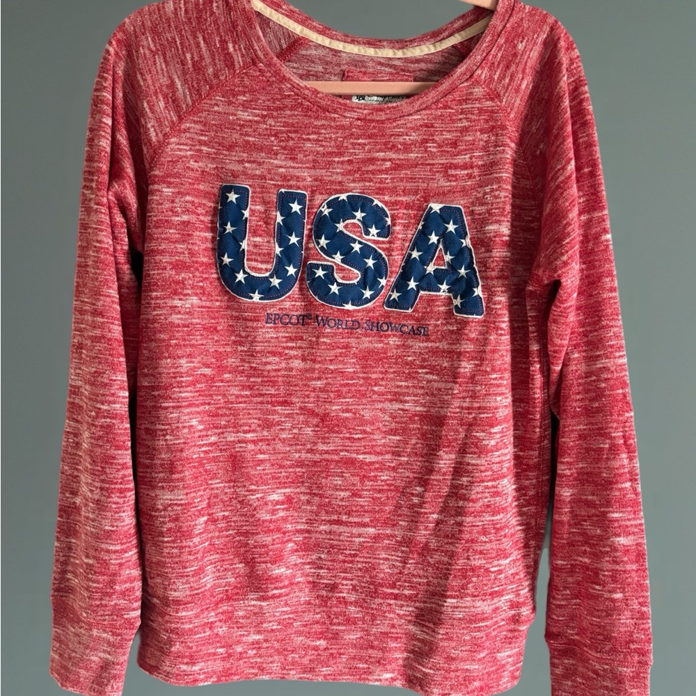 Disney Parks USA Epcot World Showcase Sweatshirt